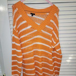Orange sweater